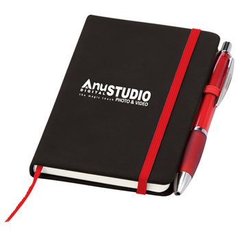 Curvy Pen Noir Notebook