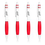 Click Action Plastic Ballpoint Pen