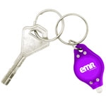 Drop Shaped Led Light Keychain