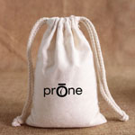 Cotton Canvas Drawstring Custom Logo Bag