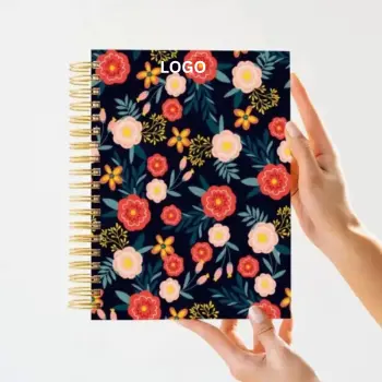 Spiral B5 Size Planner Customized Printing Logo on Cover and Inner Pages