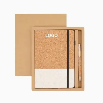 Premium Business Customize Diary Notebook with Pen Gift Set