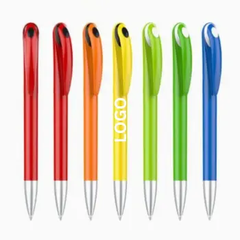 Custom Logo Ball Pen Plastic Twist Ballpoint Pens