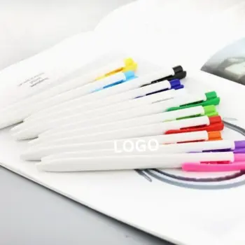 Hot Selling Colorful Advertising Pen Plastic Ball Pen