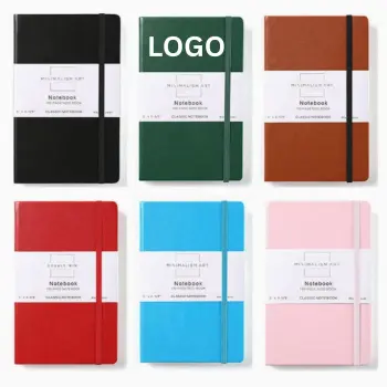 Stationery Custom Notebook Size Embossed Logo