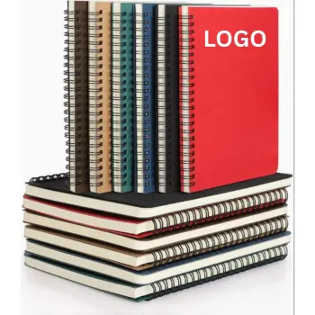 Customizable Lined Patterns Spiral Binding Notebooks