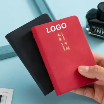 Color Printing Customized Logo Softcover Notebook
