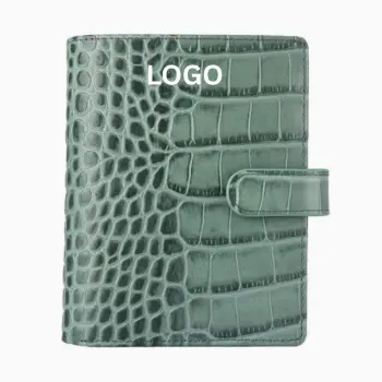 Rings Spiral Customized Crocodile Pattern Notebook