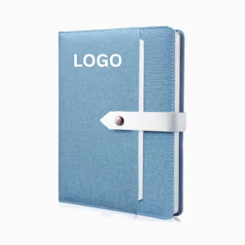 Travel Diary Ruled Hardcover Executive Notebooks with Pen Holder