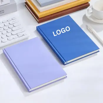 Printed Hardcover  Book Hardbound Dotted Grid Journal Notebook