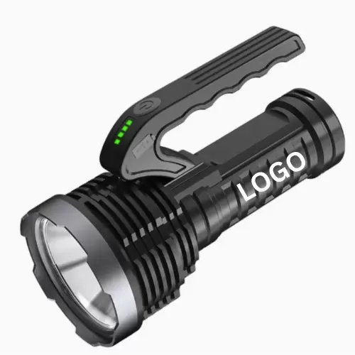 USB Rechargeable LED Flashlight with COB Side Light