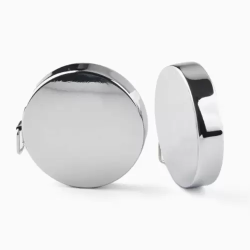 Metal Round Cased Tape Measure Small Tape Metal Image 1