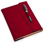 Triple Fold Leather Executive Jotter